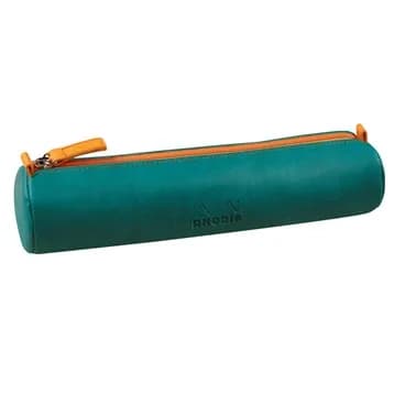 Rhodiarama round pencil case peacock – RHODIA