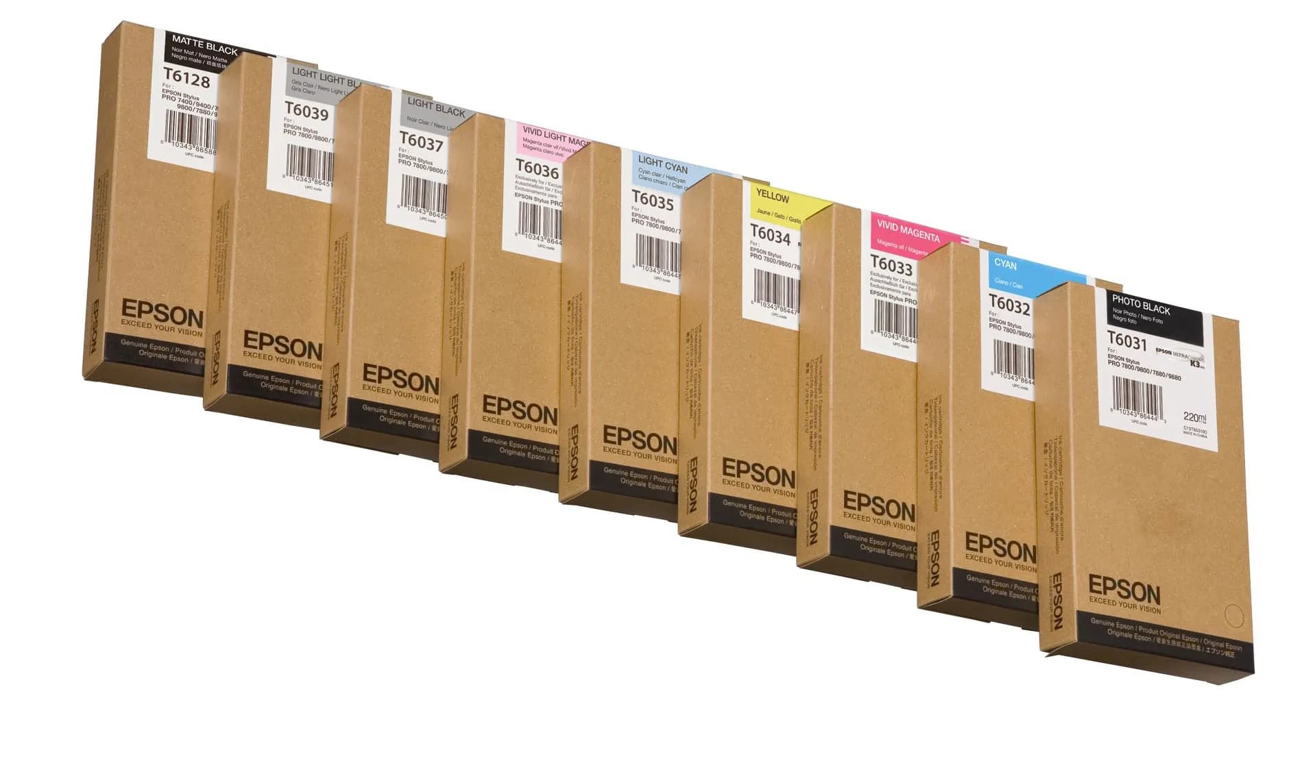 Epson C13T603300-mustekasetti, 220 ml, magenta