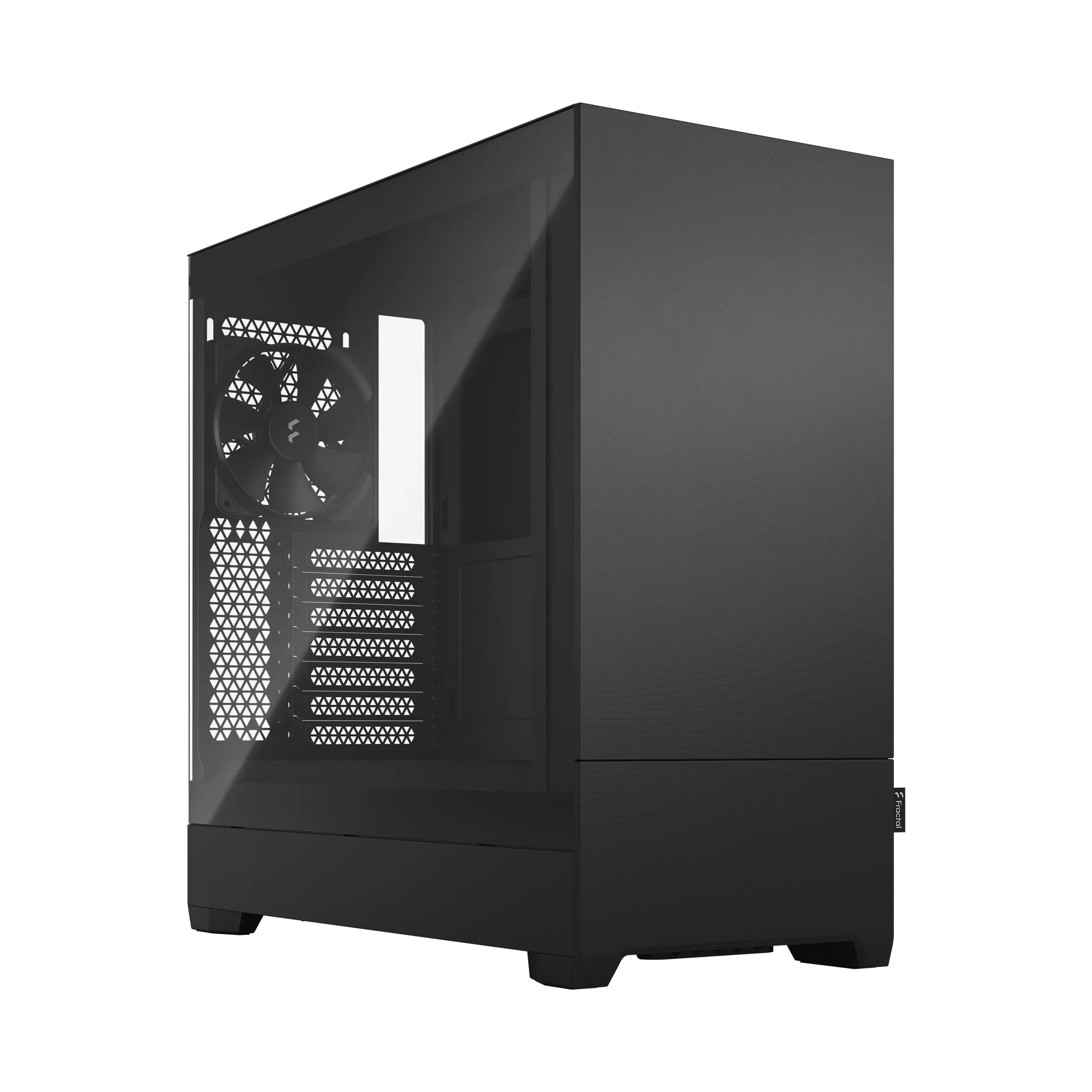 Fractal Design Pop Silent -miditornikotelo ikkunalla, musta – Fractal Design