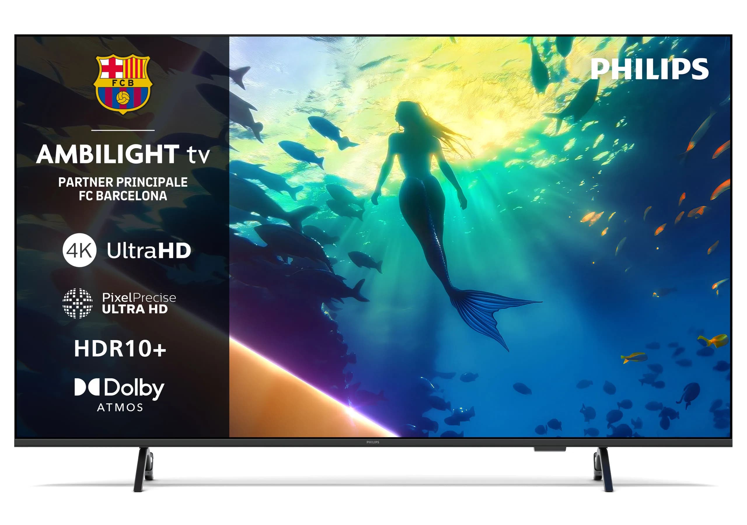 Philips PUS8010 55" 4K LED Titan OS TV, 60 Hz, HDR10+ – Philips