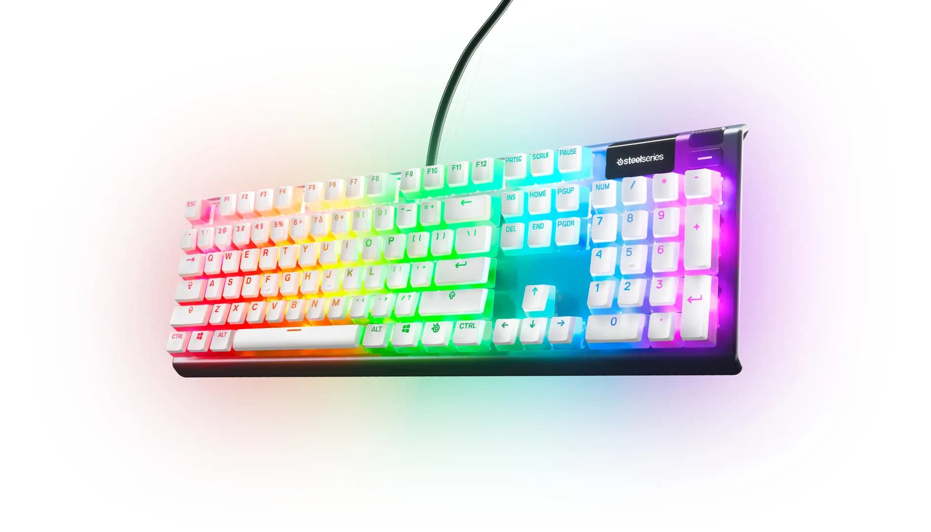SteelSeries PrismCAPS Nordic, valkoinen