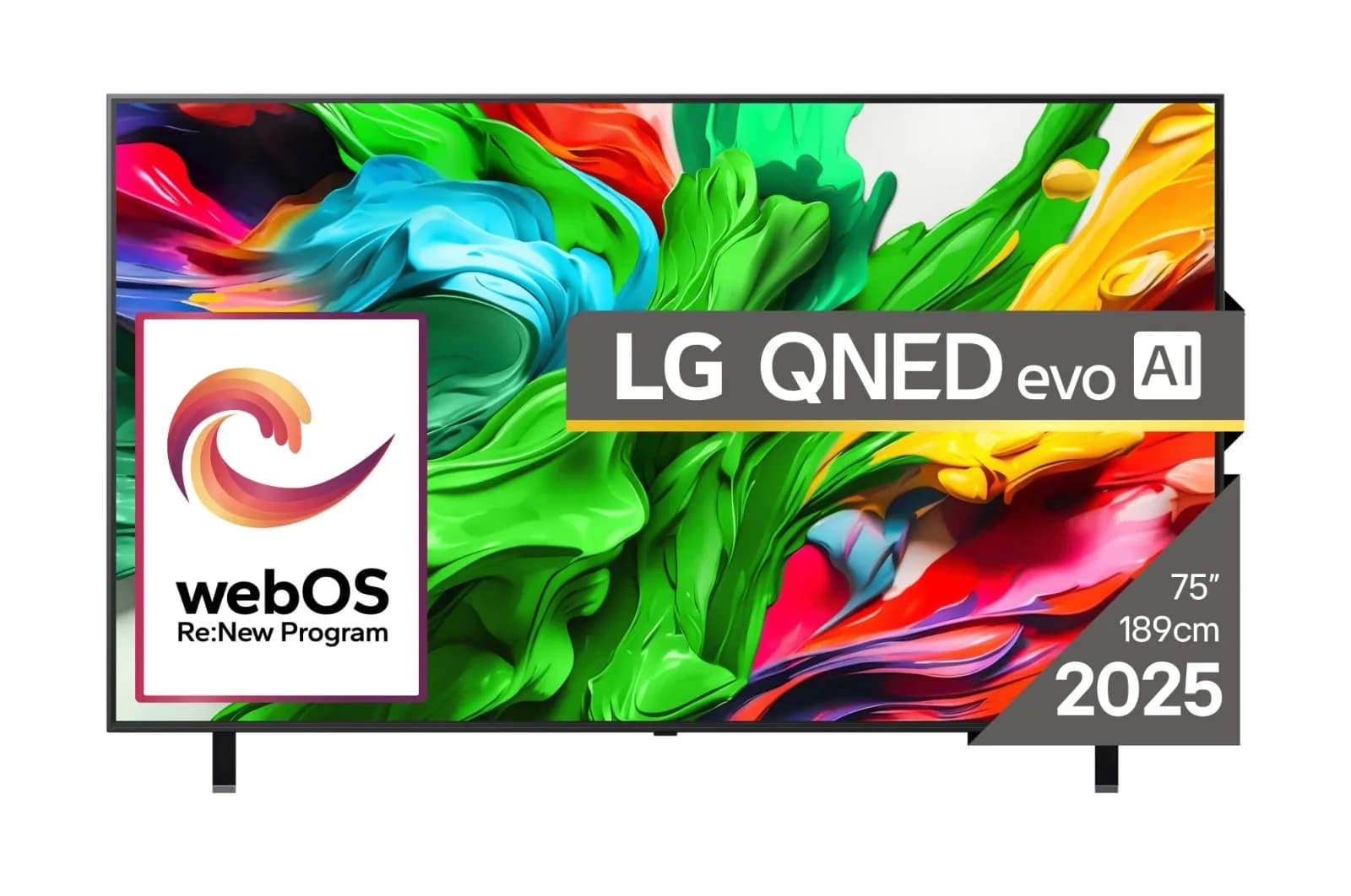 LG 75QNED85A3C 75" 4K QNED evo MiniLED webOS TV, 120 Hz, Dolby Vision, HDR10+ – LG