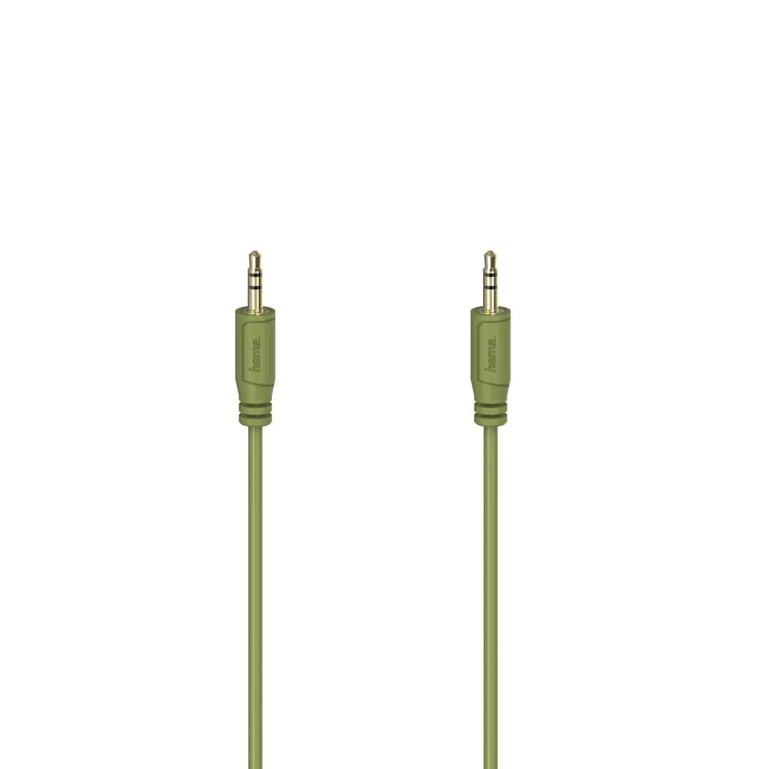 Hama Flexi-Slim 3,5 mm -audiokaapeli, 0,75 m, vihreä – Hama