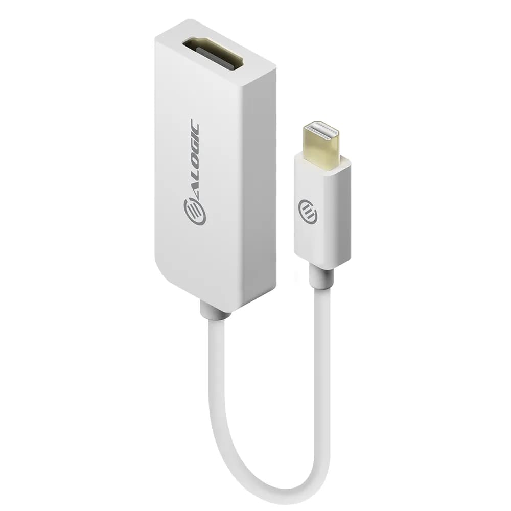 Alogic  mini DisplayPort – HDMI -adapteri, Valkoinen – Alogic