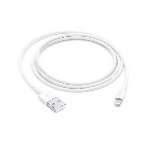 Apple USB-A – Lightning -kaapeli, 1 m, valkoinen – Apple