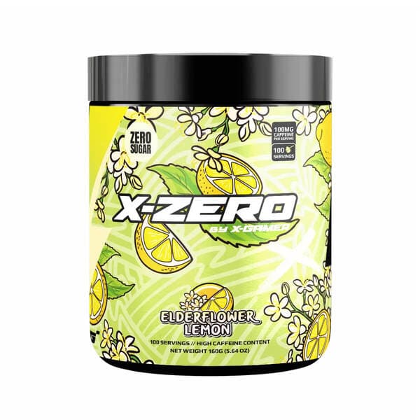 X-GAMER X-Zero 160 gram Elderflower Lemon – X-GAMER