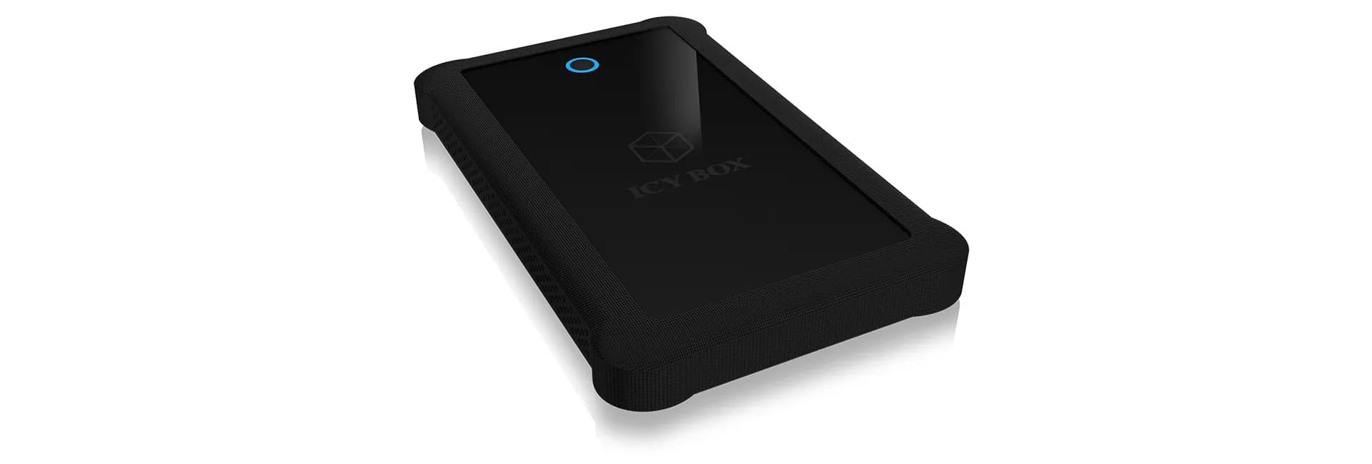 ICYBOX 21243 2,5" HDD/SSD-ulkoisen aseman kotelo, 1-paikkainen, USB 3.2 Gen 1, UASP-tuki, musta – ICYBOX