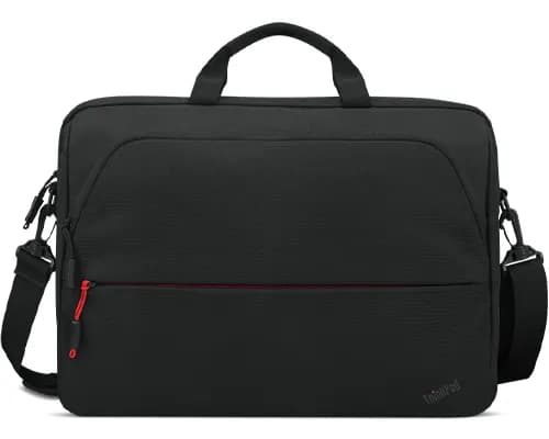 Lenovo ThinkPad Essential Topload (Eco) - Kannettavan tietokoneen kantolaukku - 16" - musta punaisin tehostein malleihin ThinkPad E14 Gen 4, E15 Gen 4