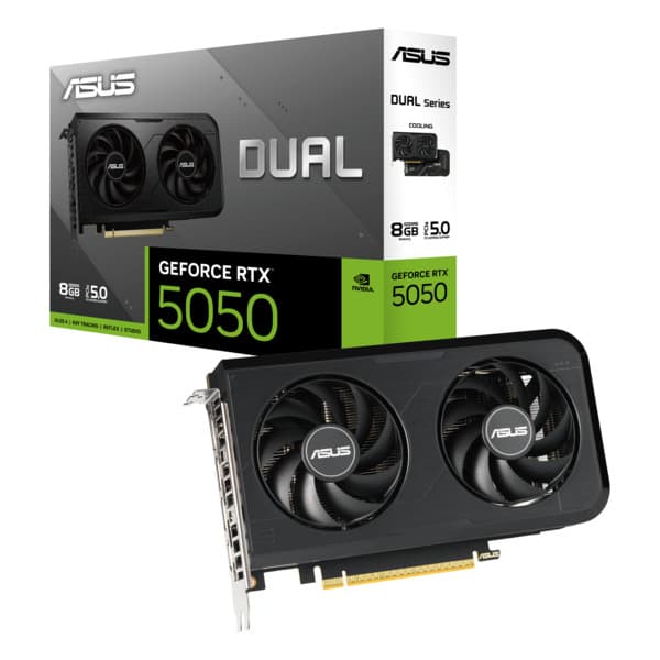Asus GeForce RTX 5050 Dual OC 8 Gt -näytönohjain – ASUS