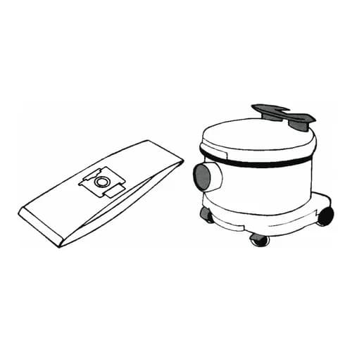 Nordic Quality AE 2322 -pölynimuripussit, 10 kappaletta, valkoinen – NORDIC QUALITY