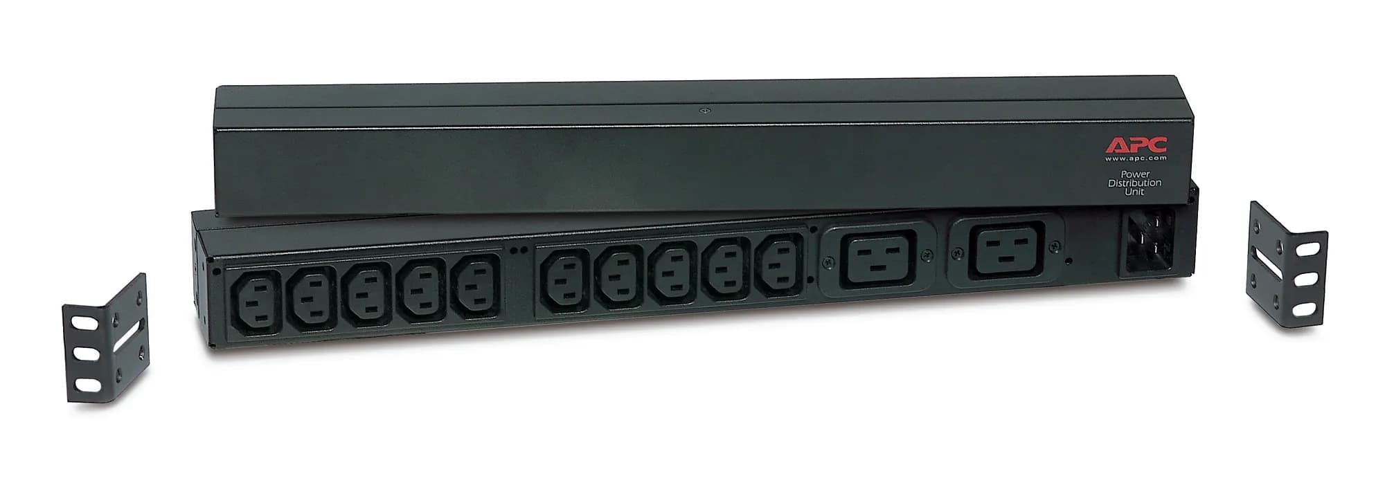 APC Rack PDU, Basic, 1U, 16A, 208 & 230V. Sisääntulo liitännät: IEC-320 C20, Kaapelin pituus: 2,5 m. Ulostulo liitännät: 10x IEC 320 C13 & 2x IEC 320 – APC