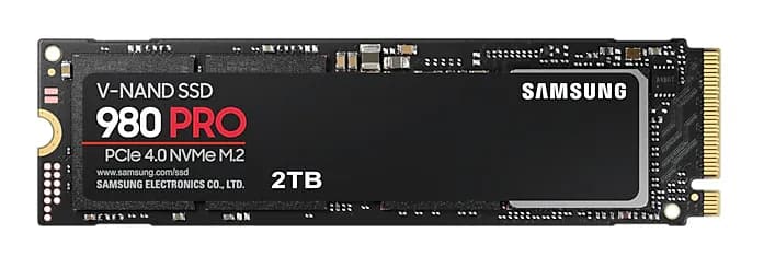Samsung 980 PRO 2 Tt M.2 PCIe 4.0 NVMe -SSD-levy – Samsung