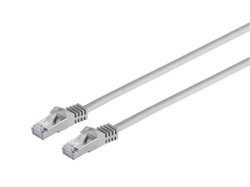 MicroConnect Cat7 S/FTP RJ45 2m -verkkokaapeli, harmaa