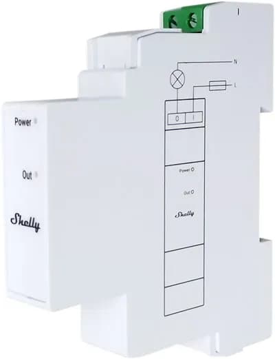Shelly Pro 3EM Switch Add-on (lisäosa)