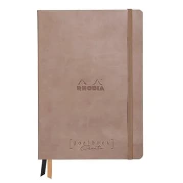 Goalbk Creation black Maya A5 dot taupe – RHODIA