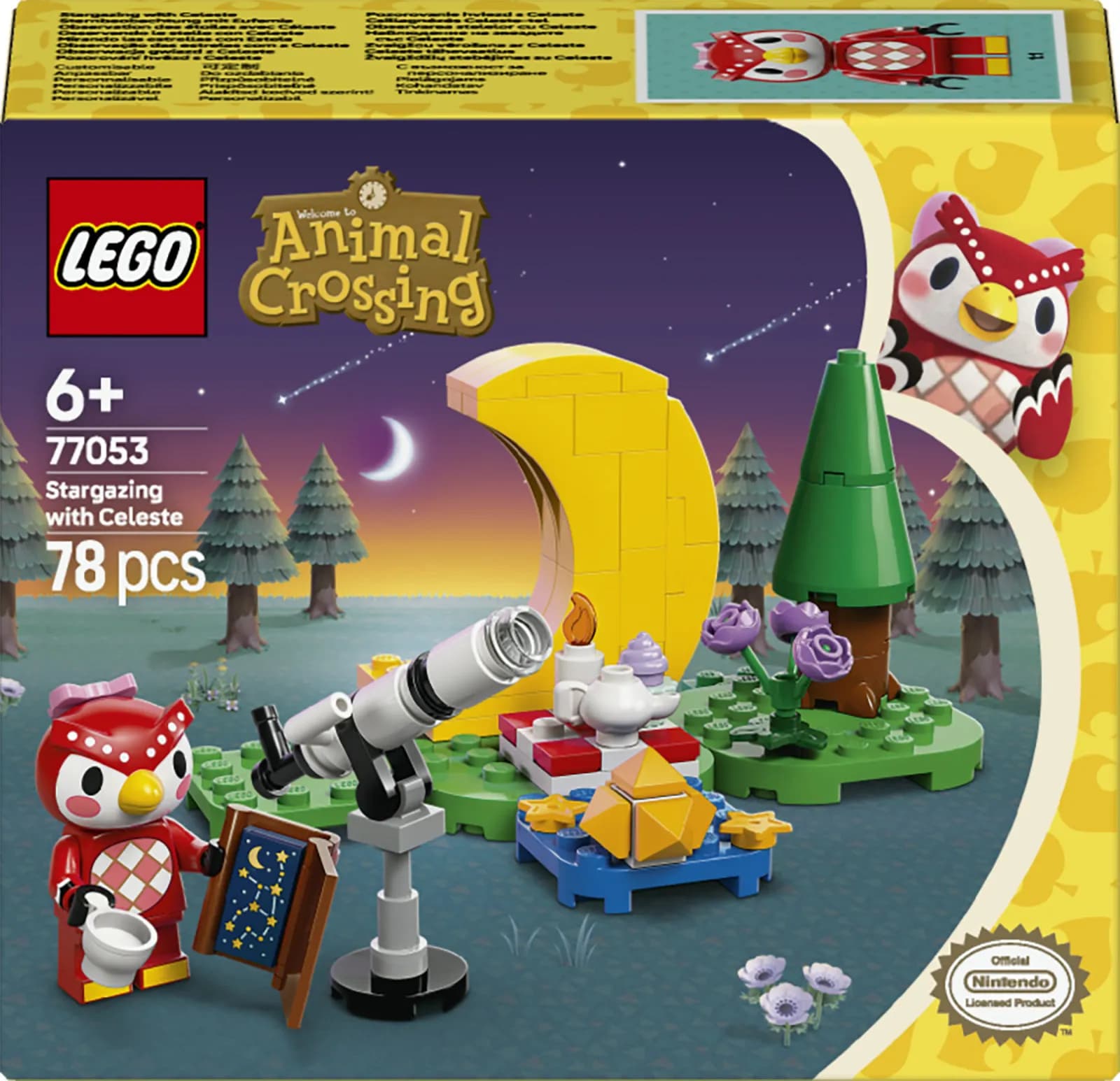 LEGO Animal Crossing Celeste and the Starry Sky 77053 – LEGO