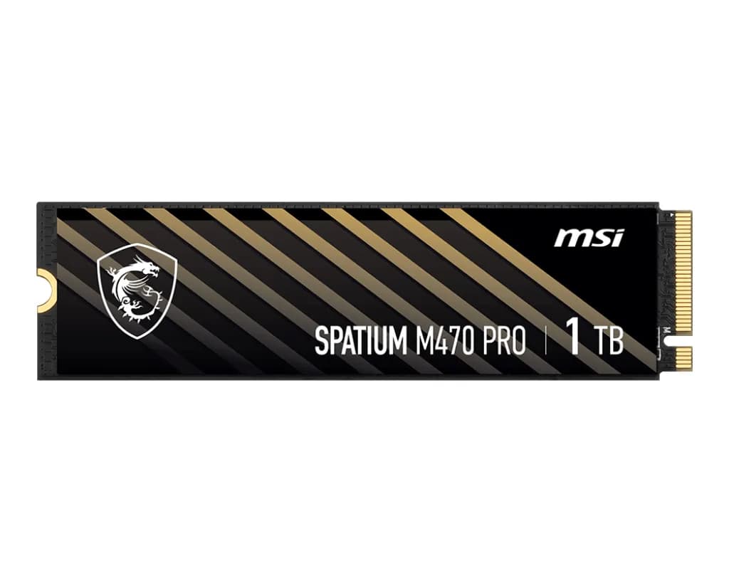 MSI SPATIUM M470 PRO 1 Tt M.2 PCIe 4.0 NVMe -SSD-levy – MSI