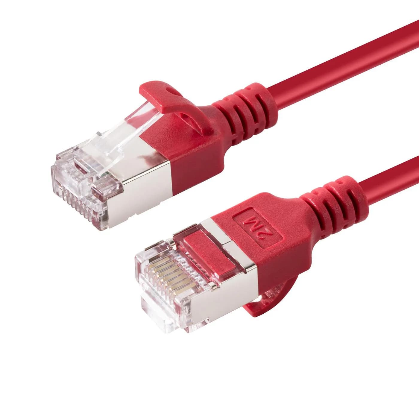 MicroConnect Cat6a U/FTP RJ45 0.5m -verkkokaapeli, punainen – Microconnect