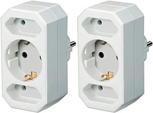 Brennenstuhl virtapaneeli, 1xCEE 7/4, 2xCEE 7/16, CEE 7/7 liitin, valkoinen – Brennenstuhl