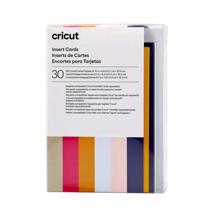 Cricut Insert Cards Sensei R40 (12,1 cm x 16,8 cm) 30-pack – CRICUT