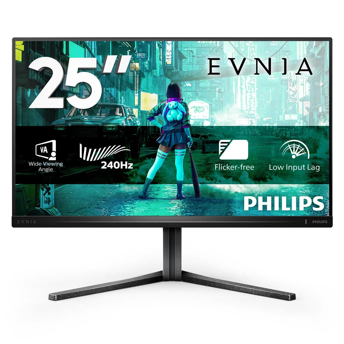 Philips Evnia 25M2N3200W/00 24.5" Full HD, VA, 240Hz -pelinäyttö