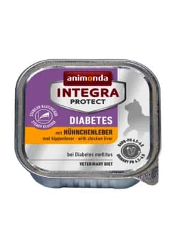 Animonda Integra Protect Diabetes Poultry Liver, Kissan märkäruoka, Adult, 100 g – Animonda