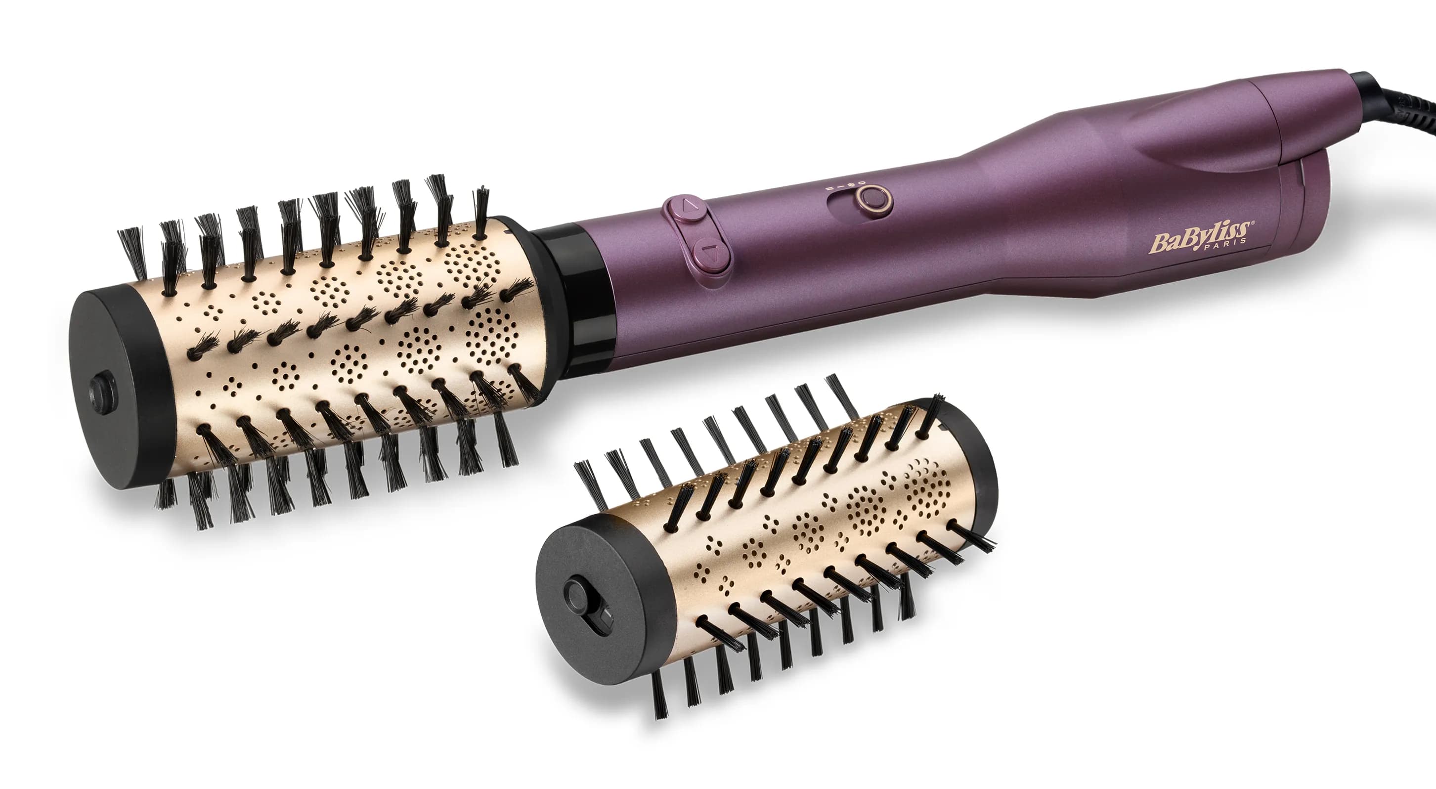 Babyliss AS950E Big Hair Dual -ilmakiharrin, Ruusukulta/Violetti – Babyliss