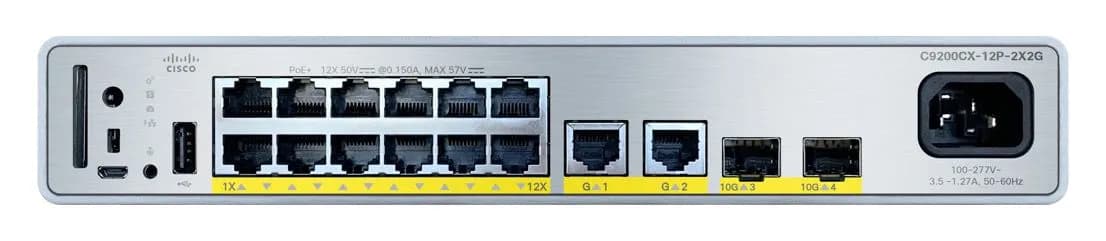 Cat9000 Compct Switch 12-P PoE+240W Ess - (ei palautusoikeutta)