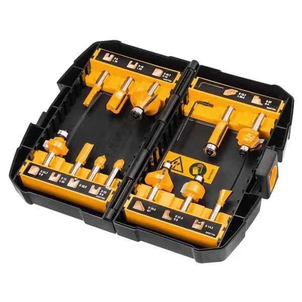 DeWALT DT90016-QZ - router-bitsæt - 12