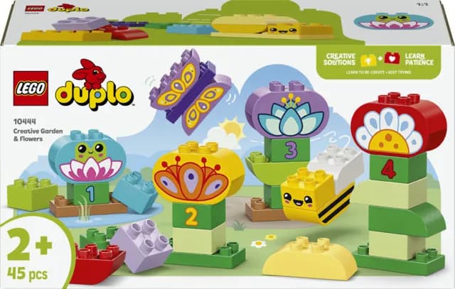 LEGO DUPLO Mielikuvituspuutarha ja hauskat kukat 10444