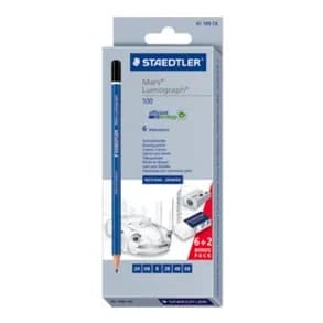 Pencil Mars Lumograph 100 ass set (6) – STAEDTLER