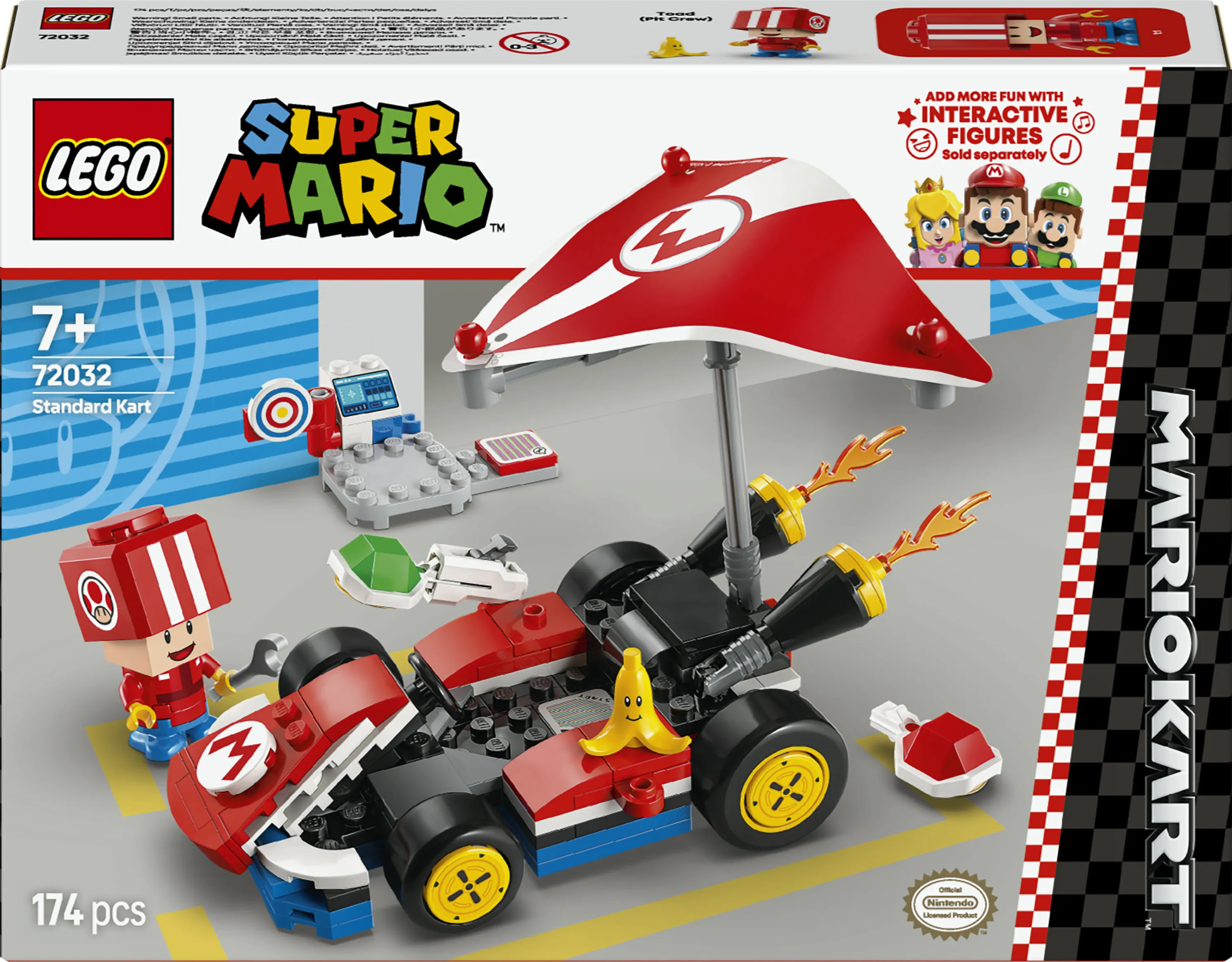 LEGO Super Mario Mario Kart Standard Kart 72032