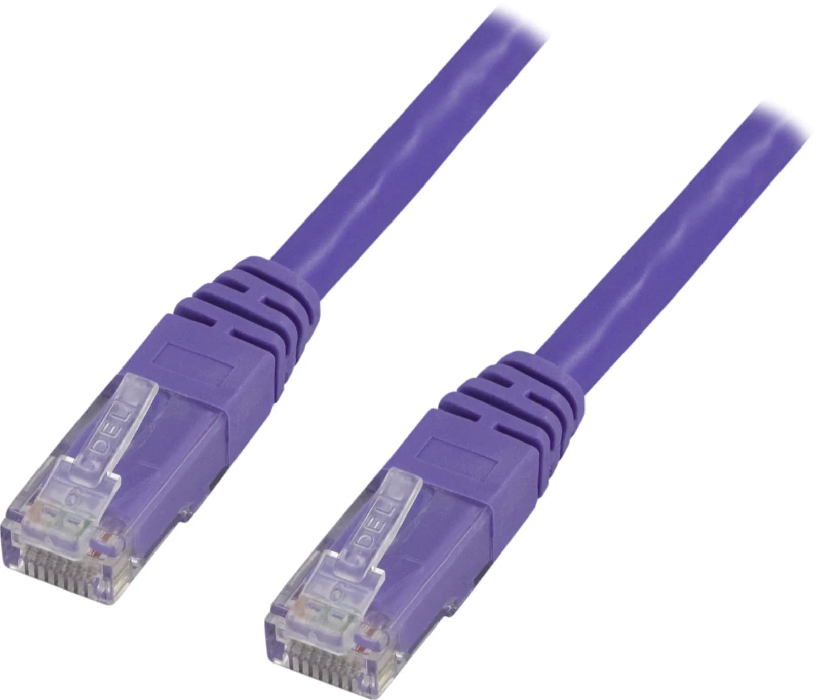 Deltaco Cat6 UTP RJ45 7m -verkkokaapeli, lilac