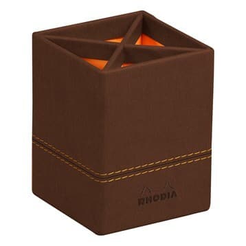 Rhodiarama Pencil holder Bronze 8x8x11 – RHODIA