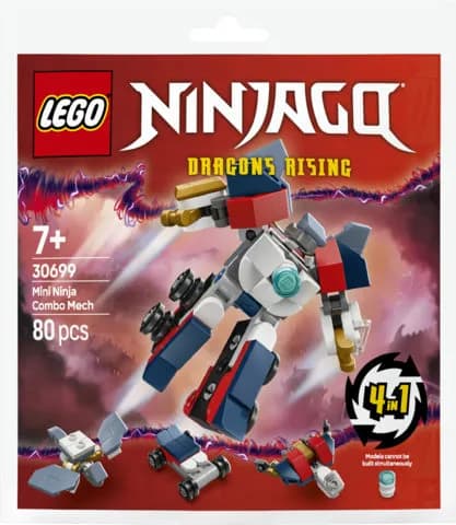 LEGO Ninjago Minikokoinen ninjayhdistelmärobotti 30699 – LEGO
