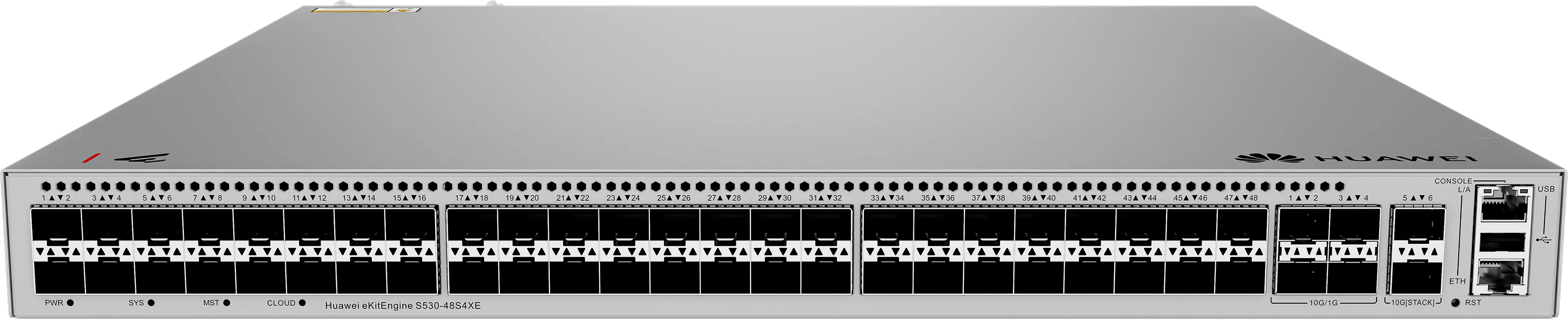 Huawei S530-48S4XE - Hallinnoitava Layer 3 -kytkin, Harmaa