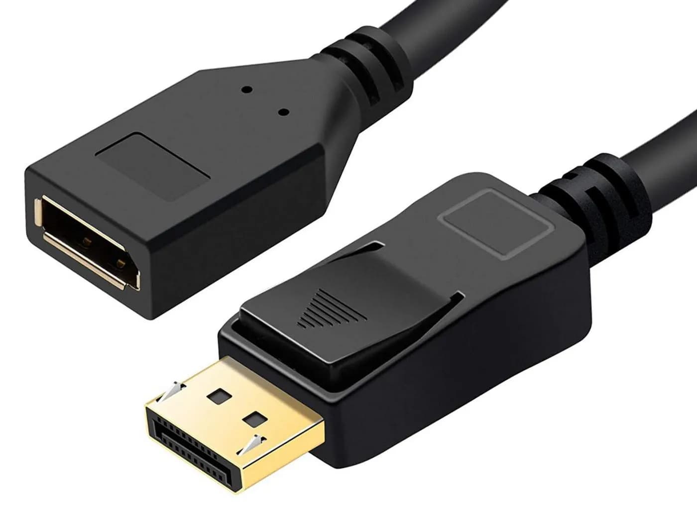 MicroConnect DisplayPort -jatkokaapeli, 3 m, Musta – Microconnect