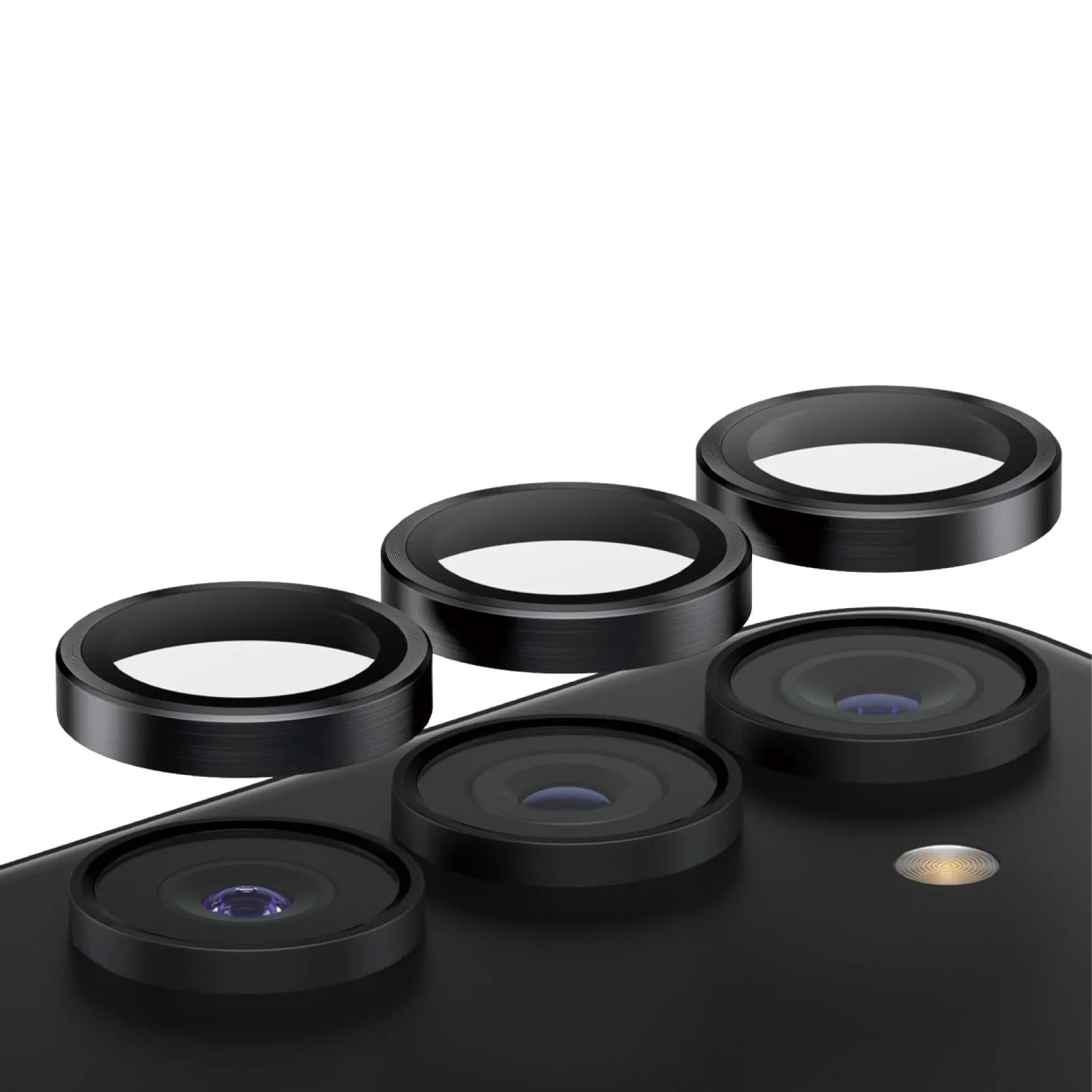 PanzerGlass Hoops Camera Lens - Samsung Galaxy S24+ Black