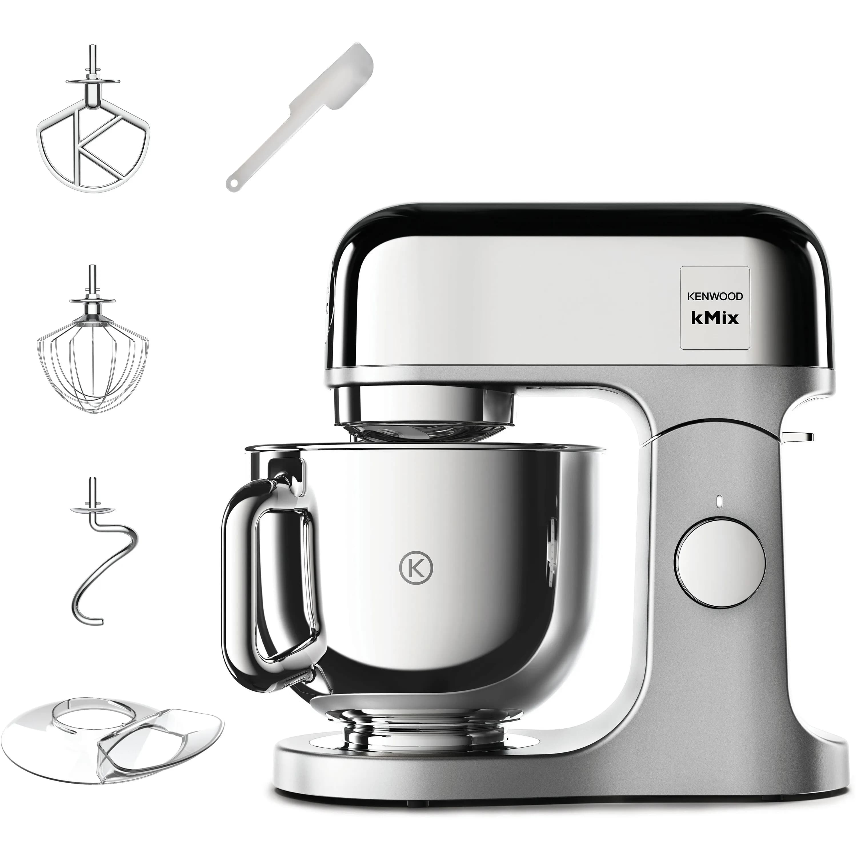 Kenwood kMix -yleiskone, 1000 W, 5 L, Kromi, Harmaa