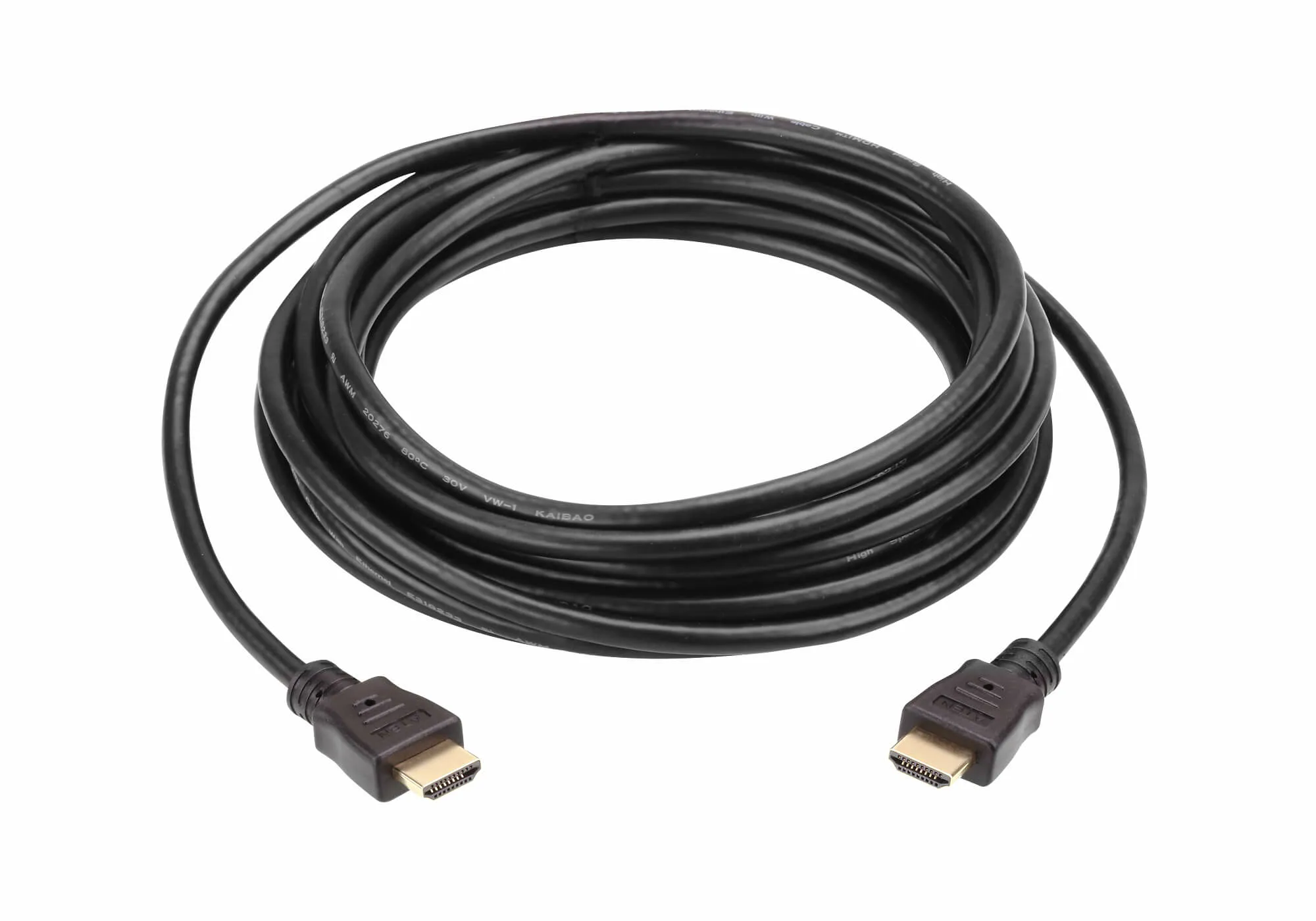 ATEN High Speed HDMI 1.4 -kaapeli, jossa Ethernet, 15 m, musta – Aten