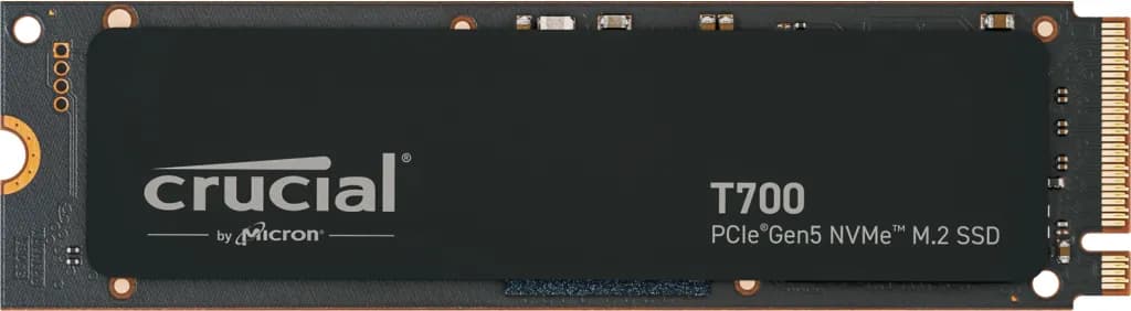 Crucial T700 4 Tt M.2 PCIe 5.0 NVMe -SSD-levy – Crucial