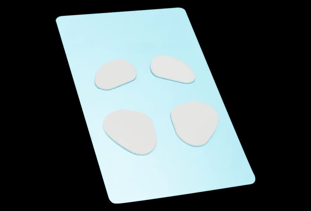 Endgame Gear XM1 / XM1r Hiiren tassut, 99,5% PTFE, valkoinen