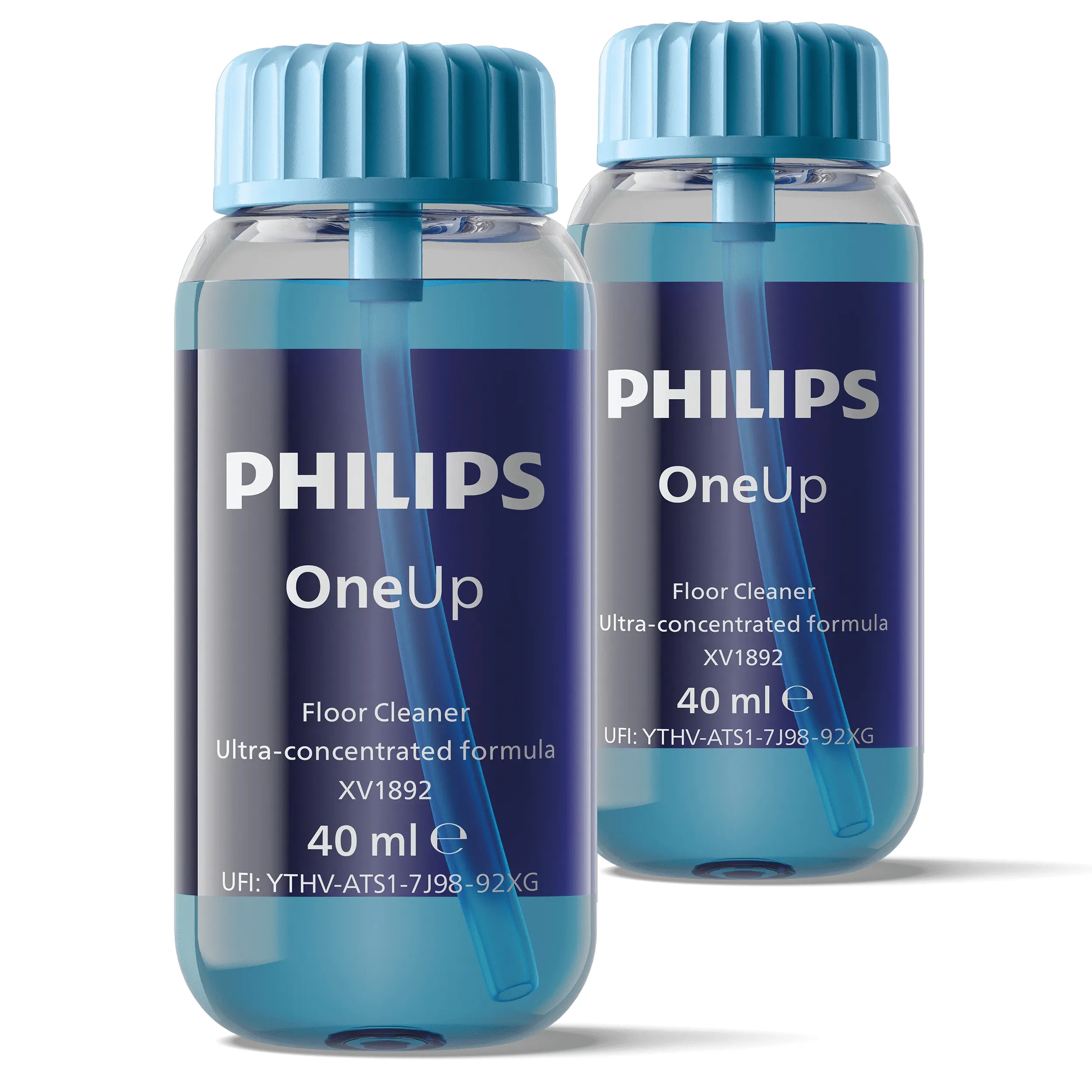 Philips OneUp XV1892/02 tiivistetty lattianpuhdistusaine 2 x 40 ml – Philips