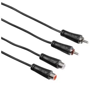 Hama 2x RCA -audiokaapeli, 1,5 m, musta – Hama