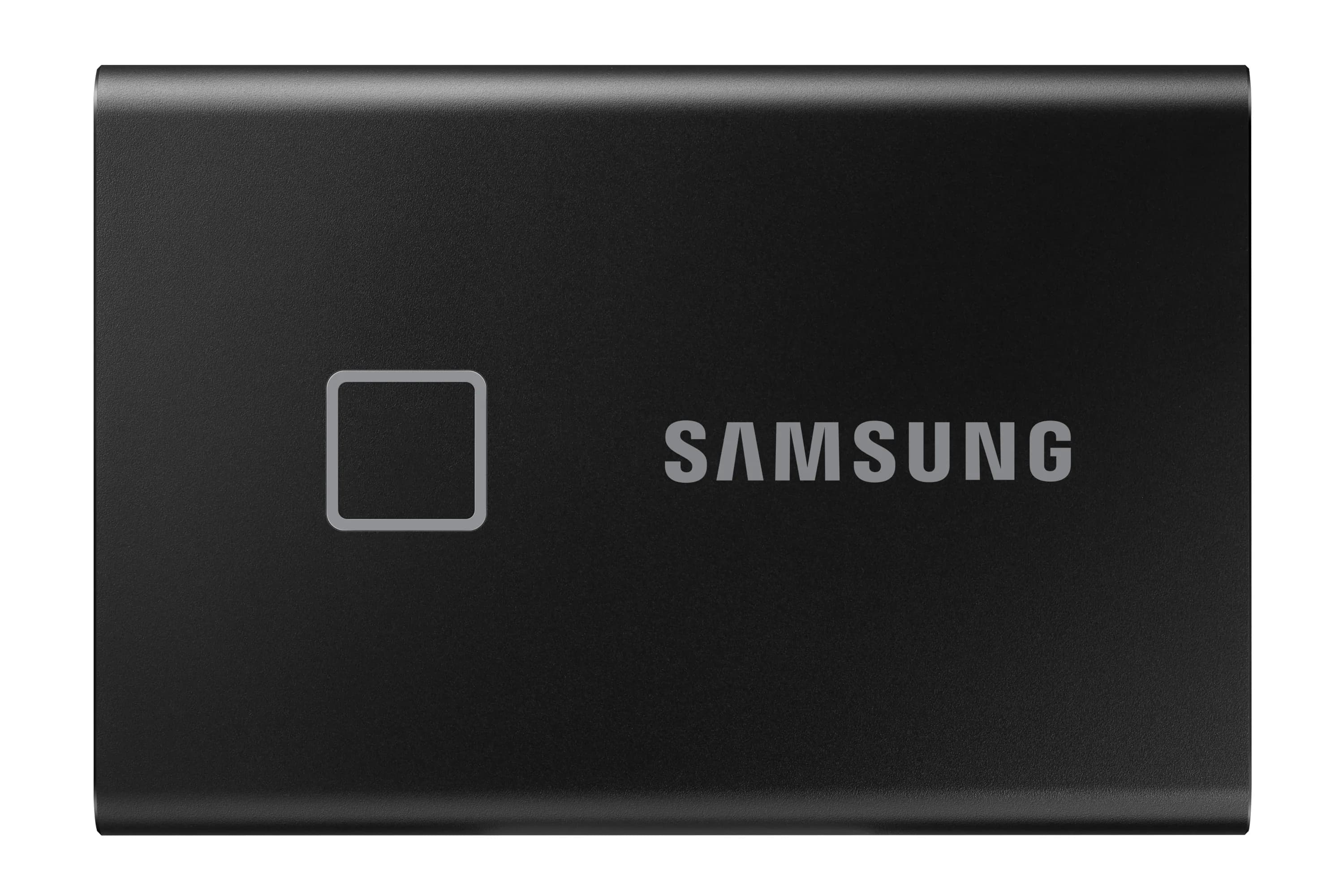Samsung T7 Touch 1 Tt USB 3.2 Gen 2 (USB-C) -ulkoinen SSD, kannettava, laitteistosalaus, pelikäyttöön, musta – Samsung