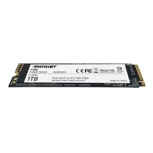 Patriot P300 1 Tt M.2 PCIe 3.0 x4 NVMe -SSD-levy, sininen – PATRIOT