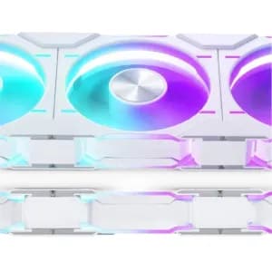 Phanteks D30-140 PWM Käänteinen ilmavirta D-RGB -tuuletin, nestelaakeri, 140 mm, valkoinen