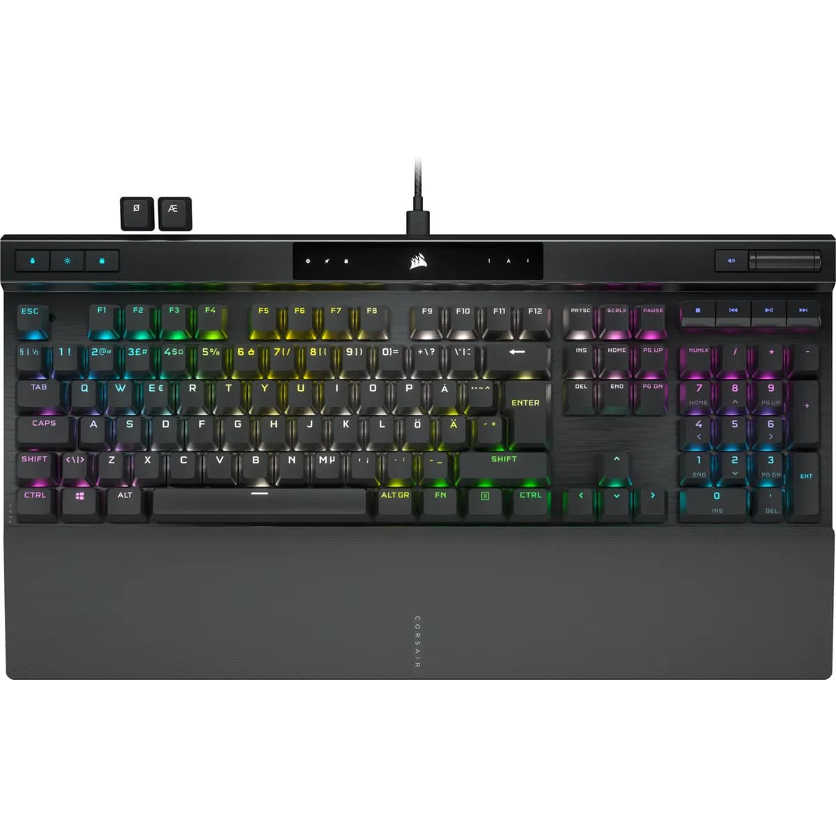 CORSAIR K70 RGB PRO -mekaaninen pelinäppäimistö, CHERRY MX SPEED, musta