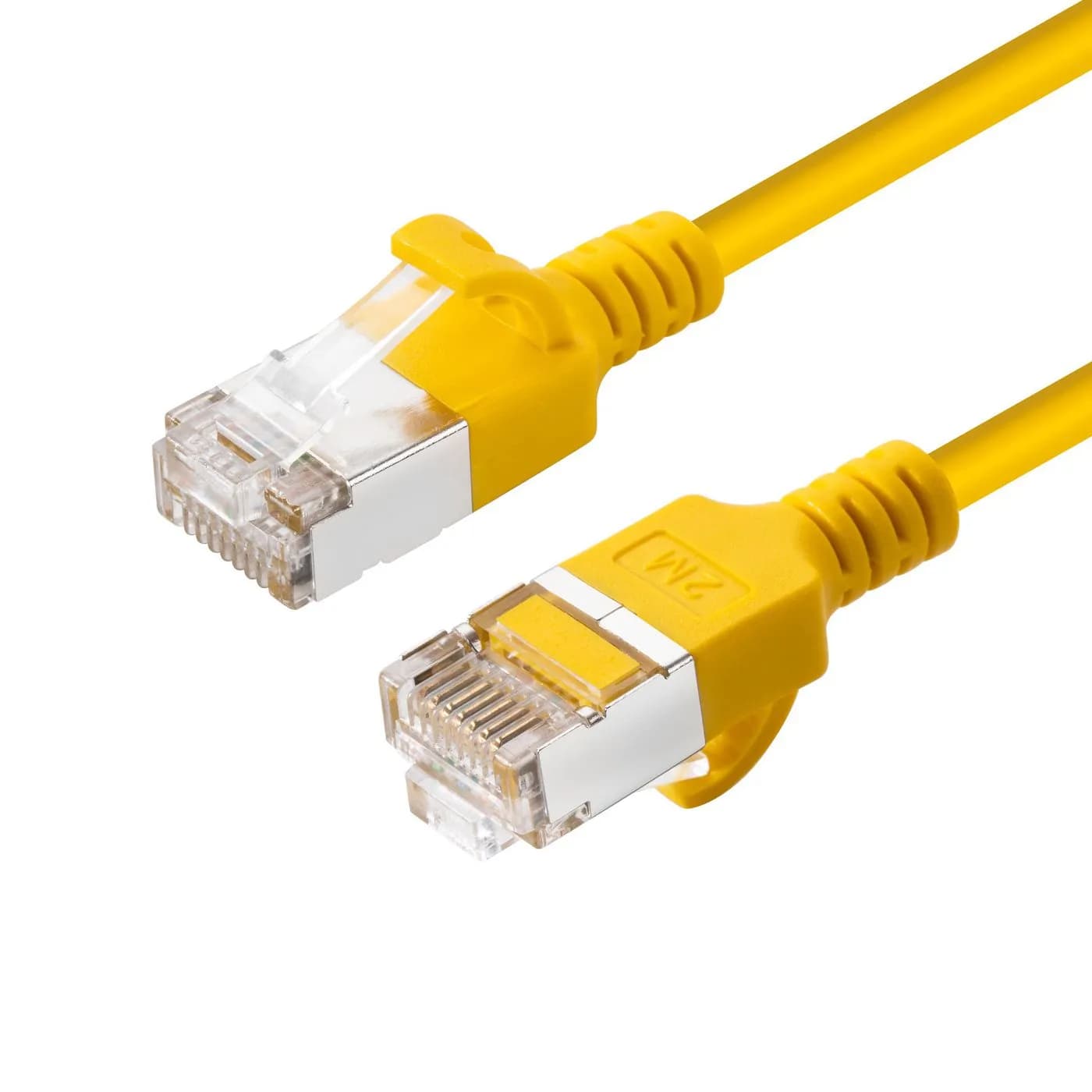MicroConnect Cat6a U/FTP RJ45 1m -verkkokaapeli, keltainen – Microconnect