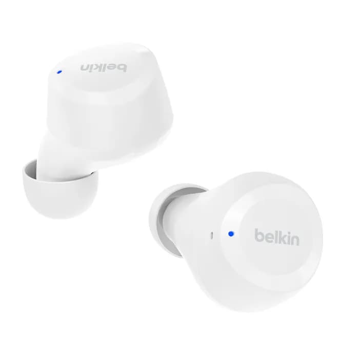 Belkin SoundForm Bolt -langattomat nappikuulokkeet, valkoinen – Belkin